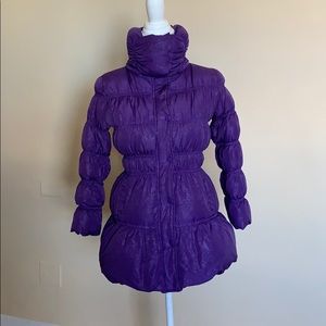 Snowimage girls size 8 puffer coat